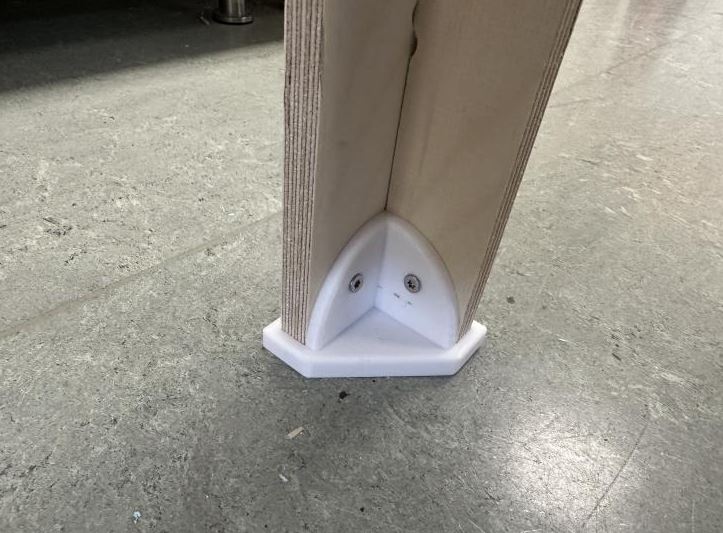 Mounting leg brackets