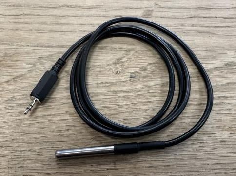 DS18B20 with a headphone jack