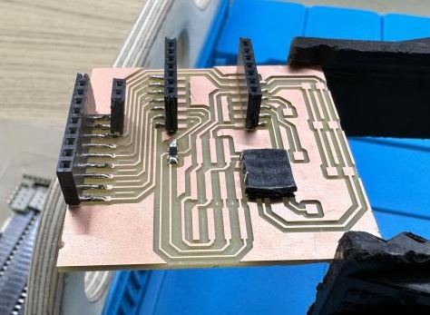 Soldering input board