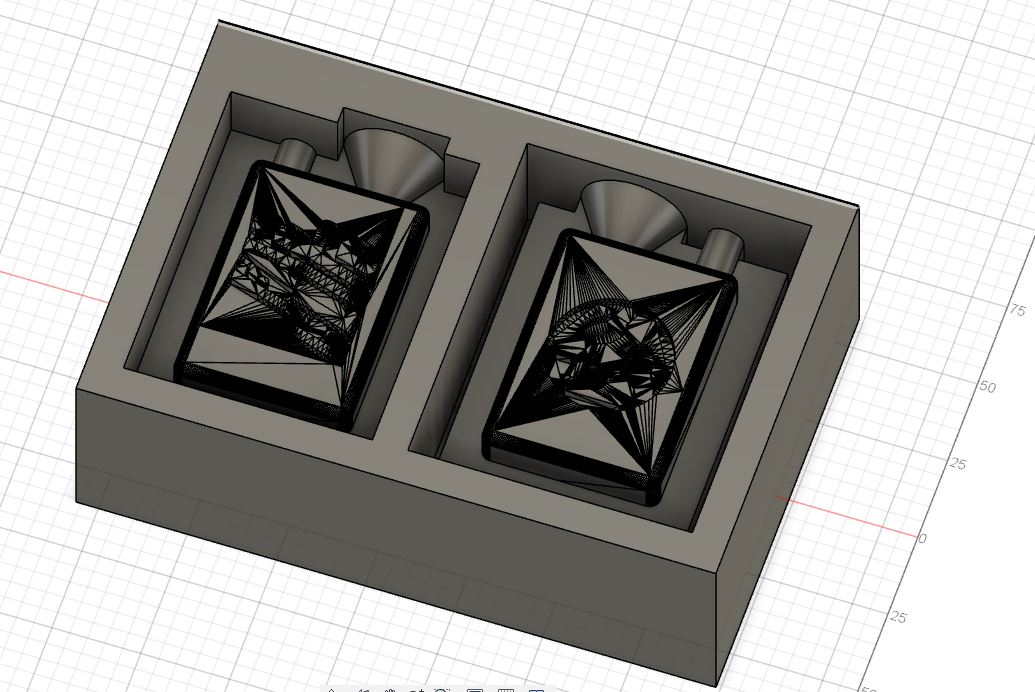 Fab club Soap Fusion 360 both negative molds