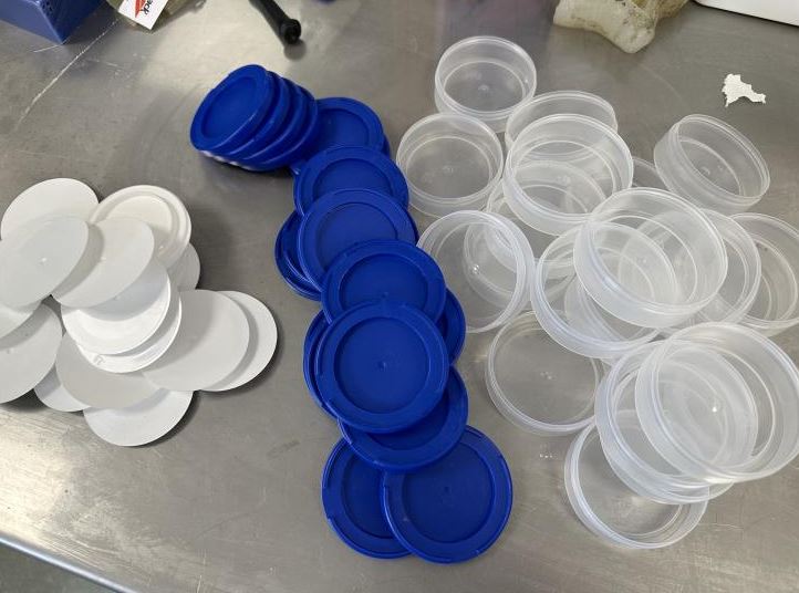 Plastic Containers cleaned