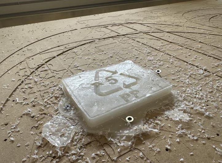 Plastic milled 1