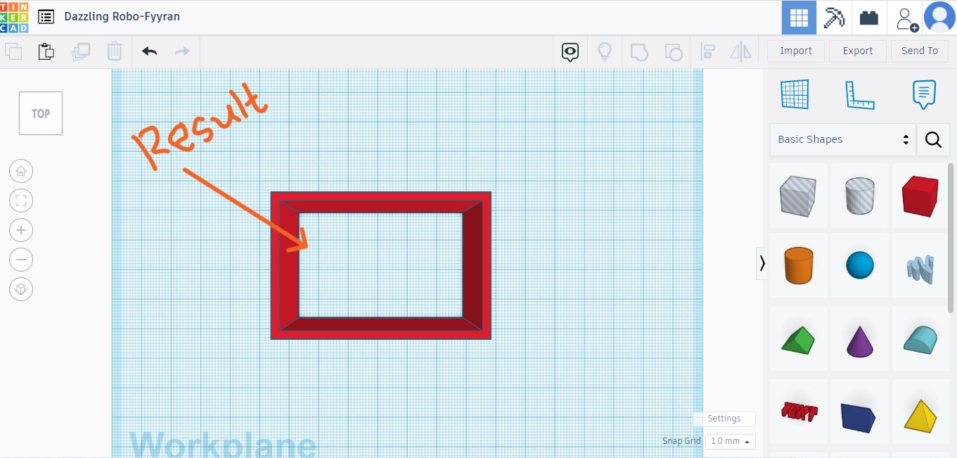 Thinkercad Tools Your name - Fab Academy
