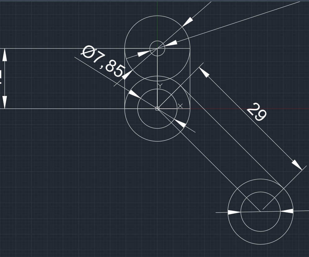 Connecting Middle and Bottom Circles