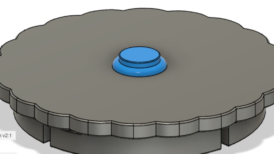 Button In Lid