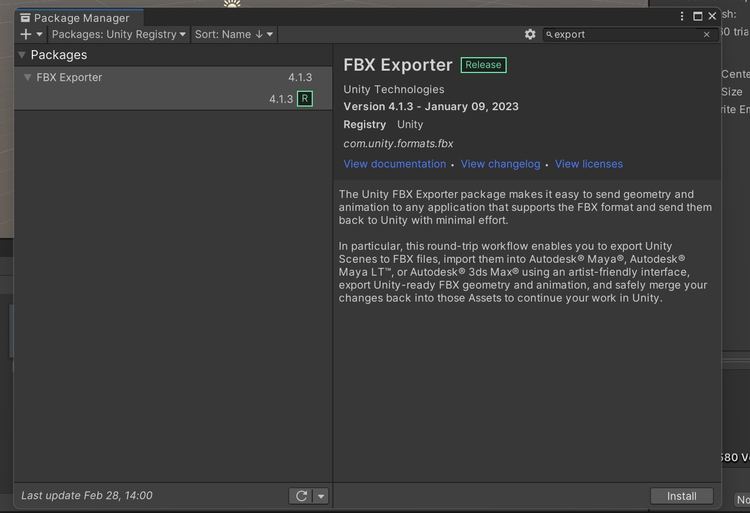 FBX Exporter