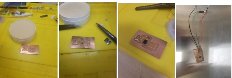 412 board soldering