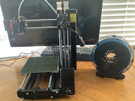 Completed 3D printer
