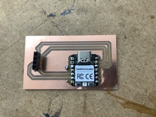 soldered board