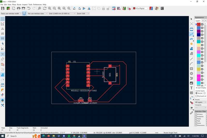 8. Electronics Design - Merritt Backerman - Fab Academy