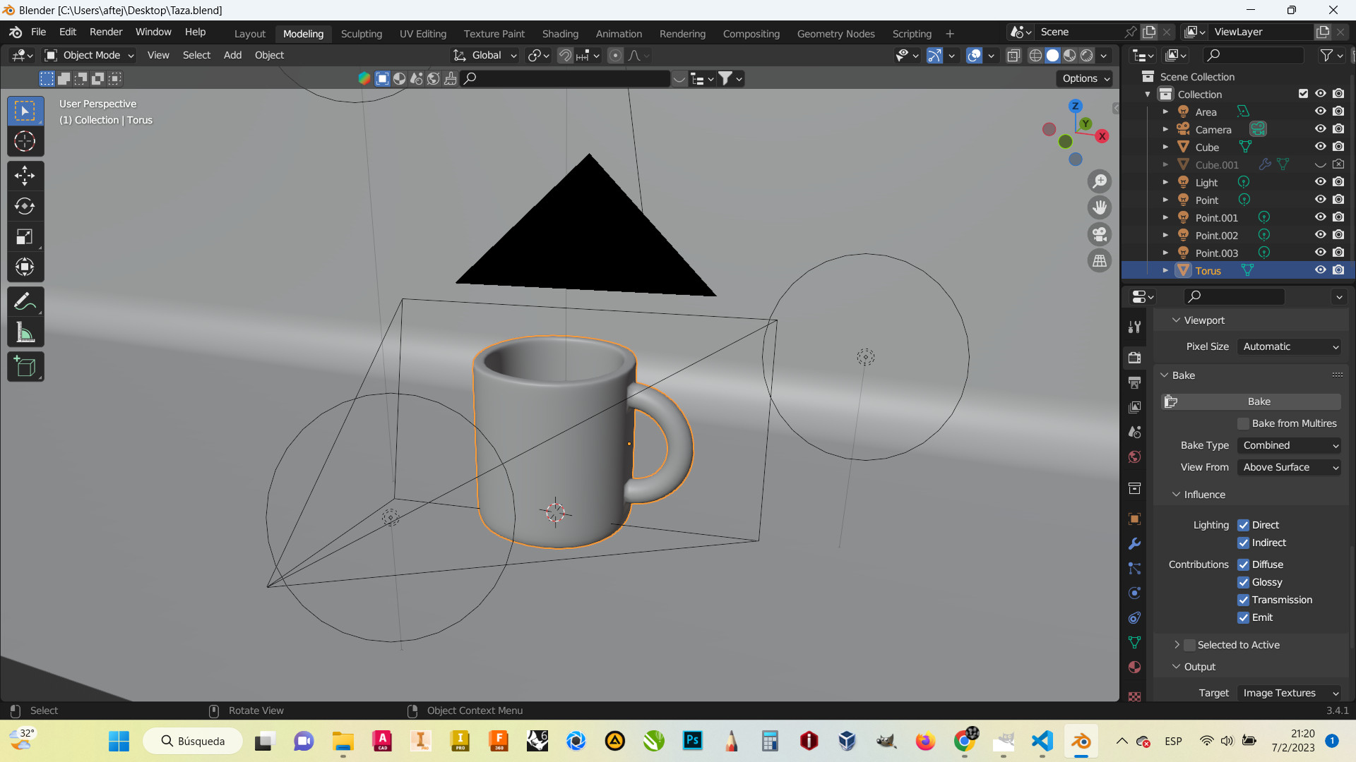 Blender cup