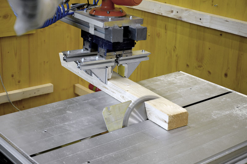 Robotic sawing