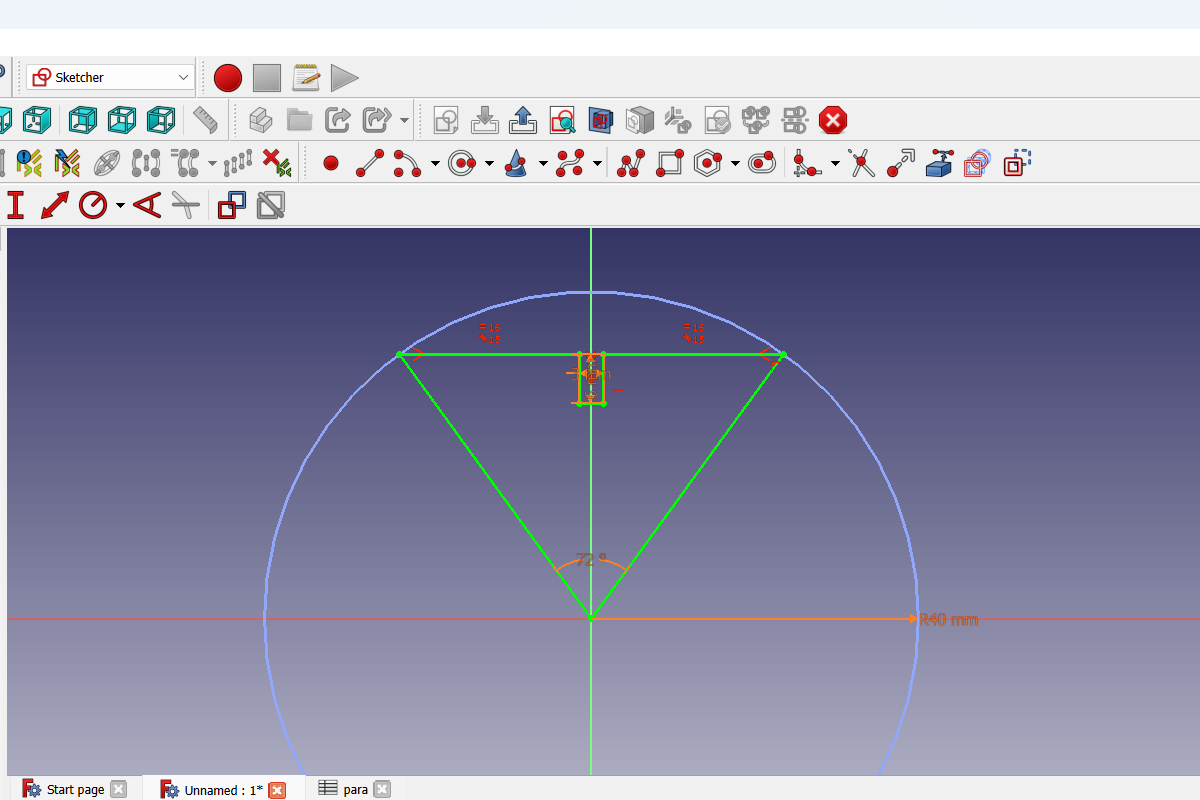 drawing parameterization