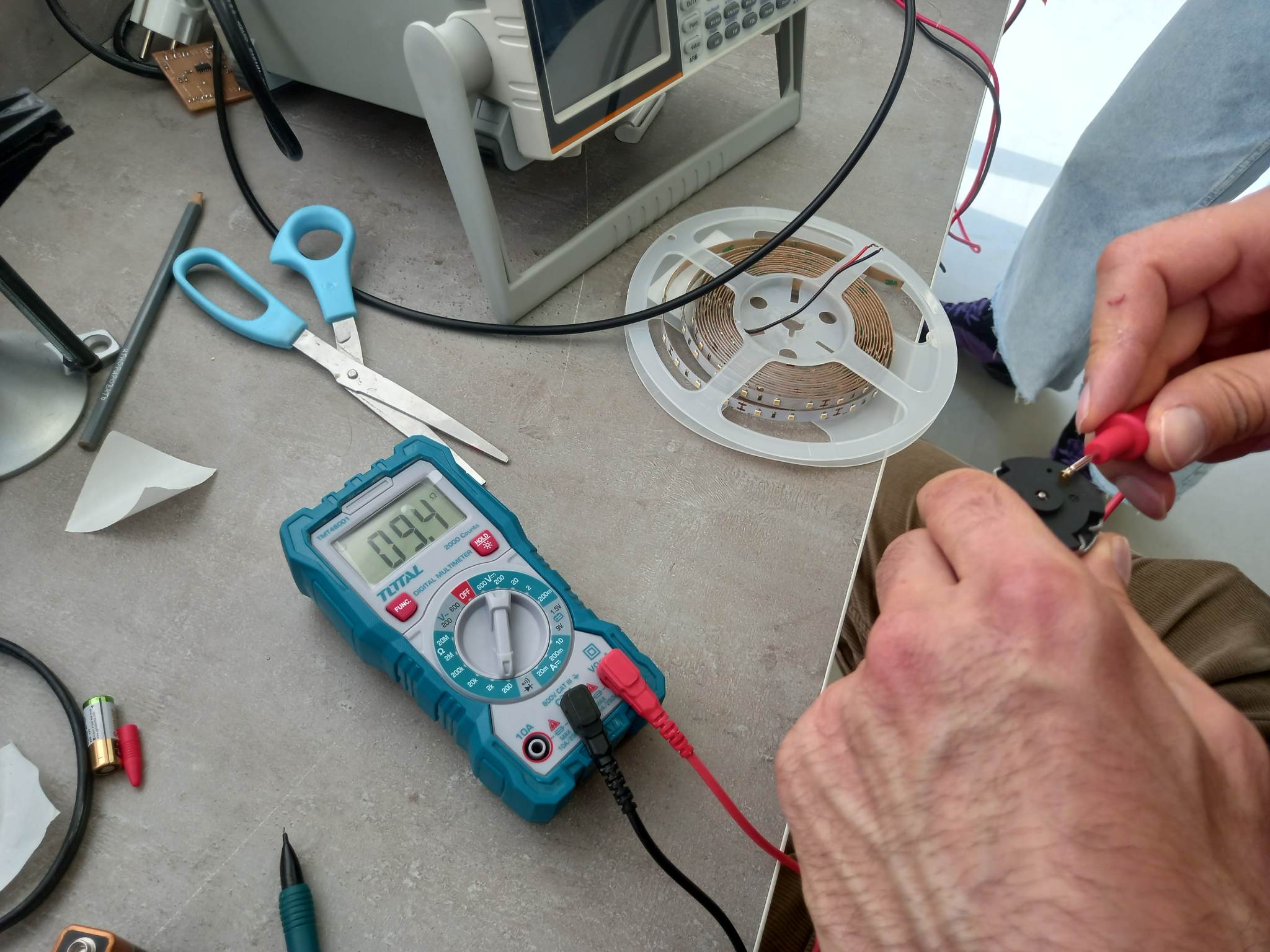 Multimeter Parallel connection