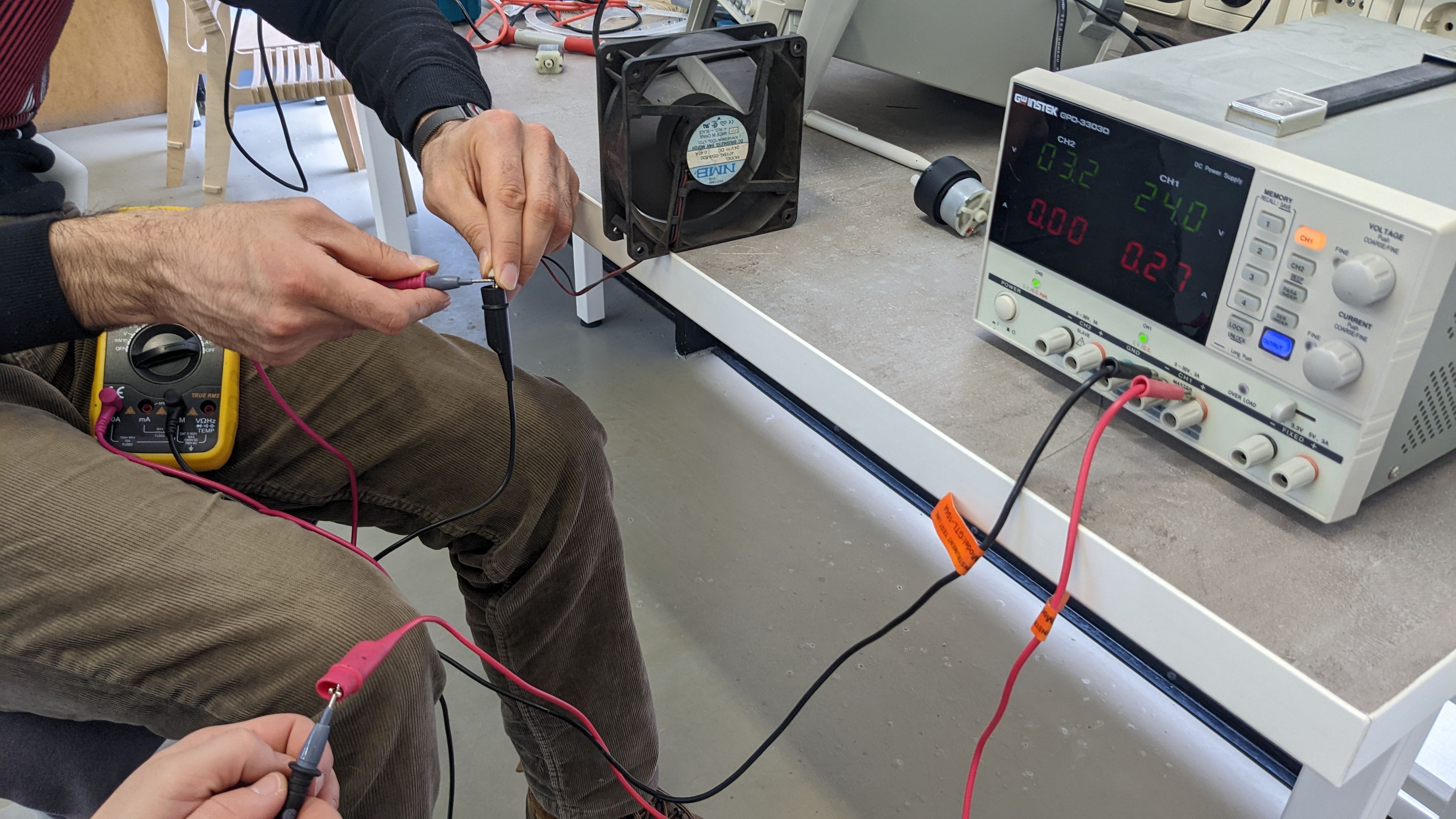 Multimeter Serial connection