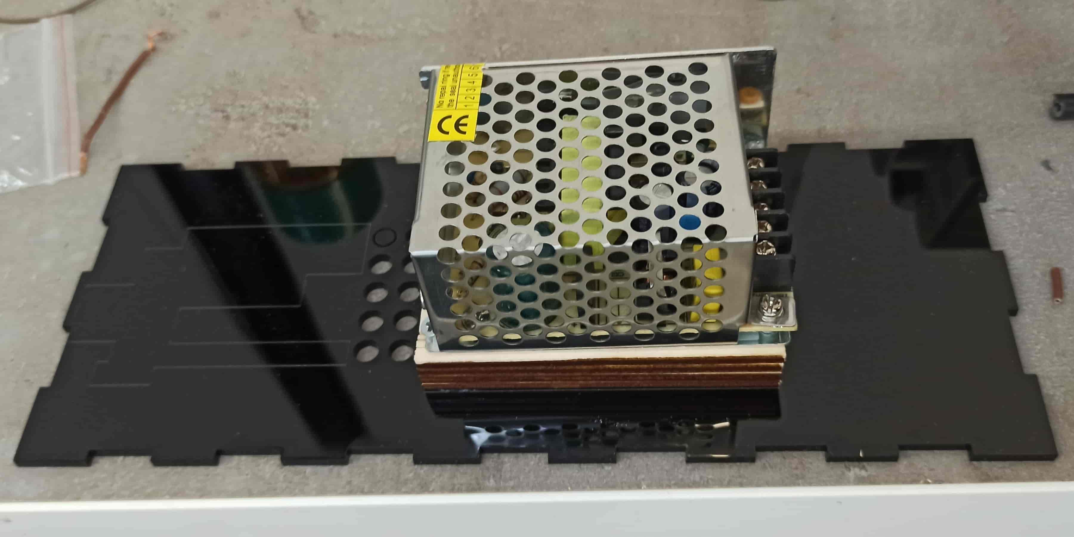 Block of electronics