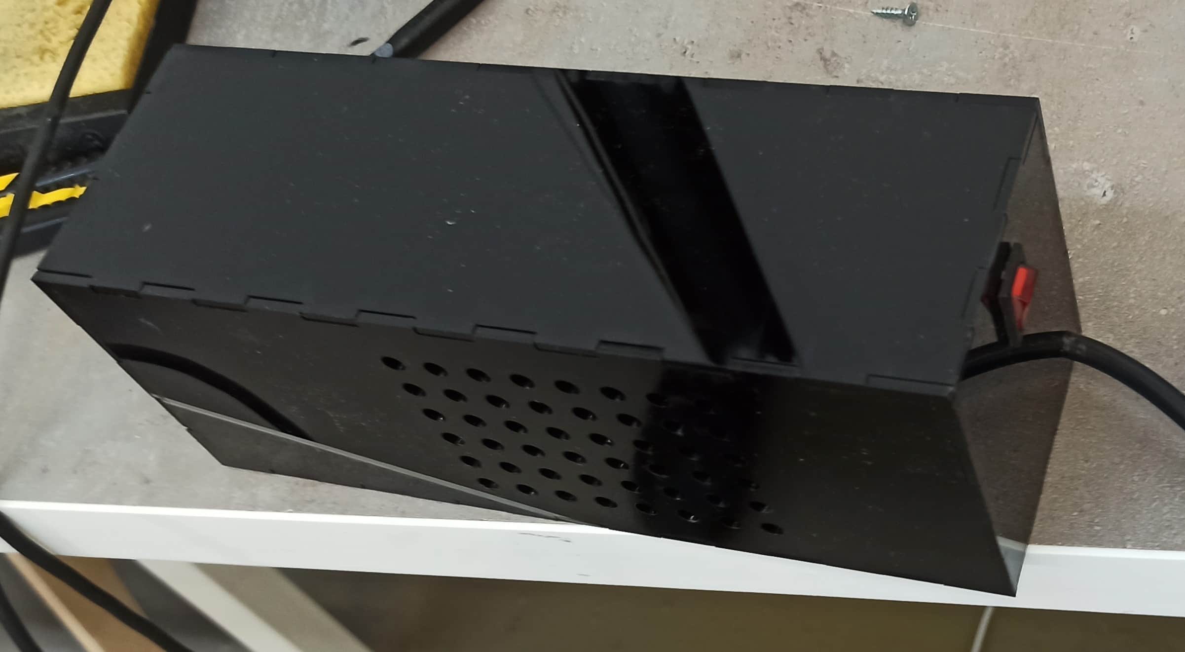 Block of electronics