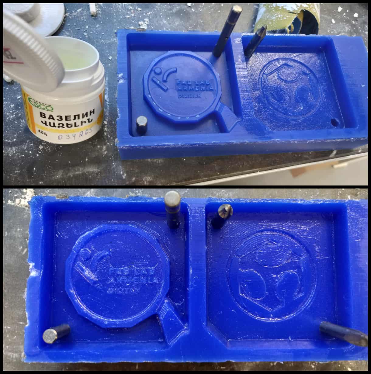 Creating plaster mold