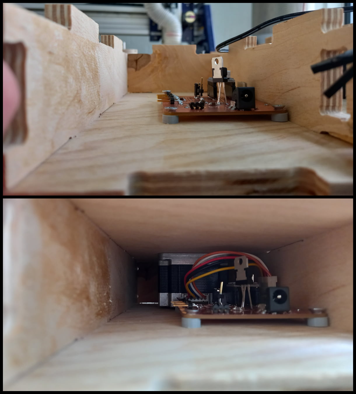 Placement of electronics