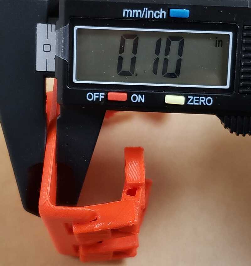 3D Printing Project - Length Dimension Shown