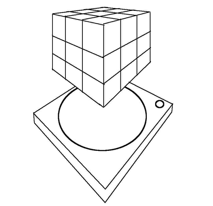 Floating Cube Puzzle