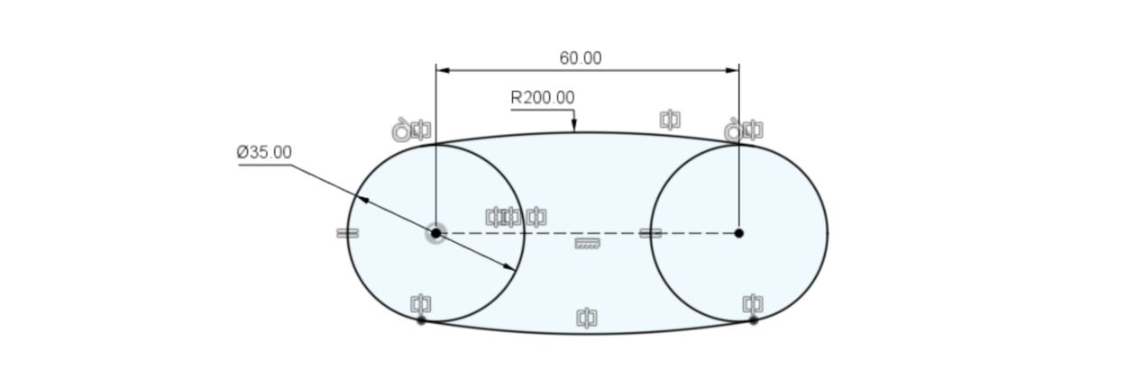Basic shape dimensions