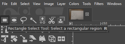 Rectangle select tool