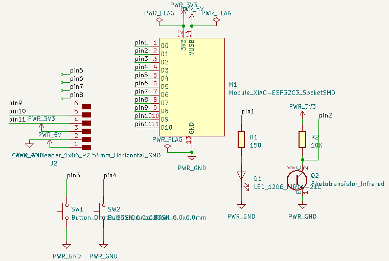 schematic of the new board