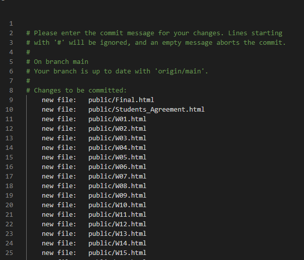 Week_01: Version_Control and Project_Management