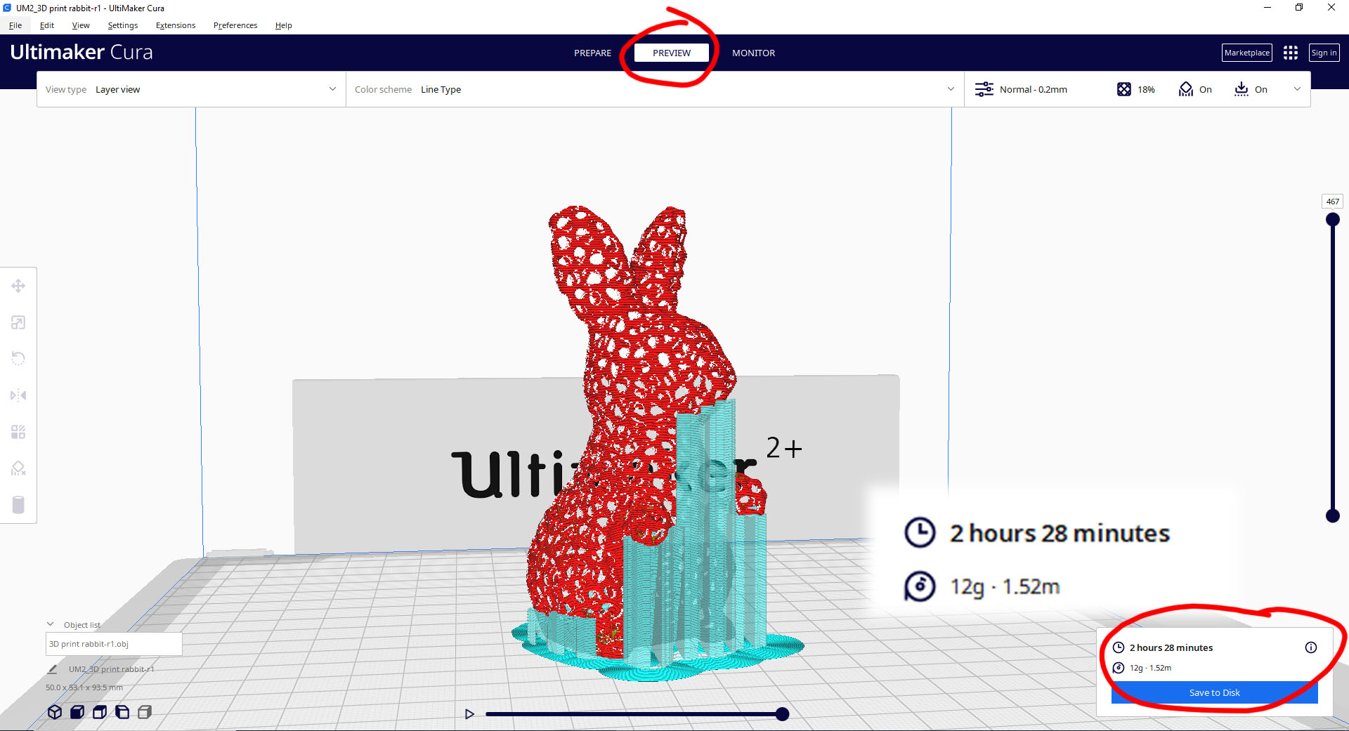 Ultimaker Cura Slicer