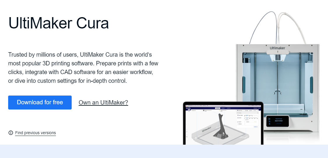 Ultimaker Cura Slicer