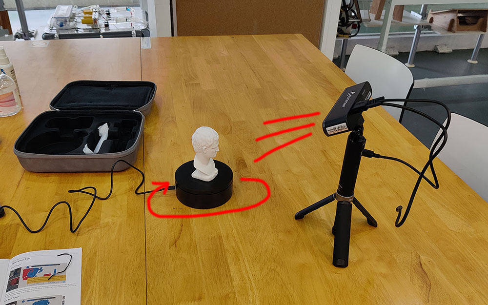 3D scanning with RevoPoint