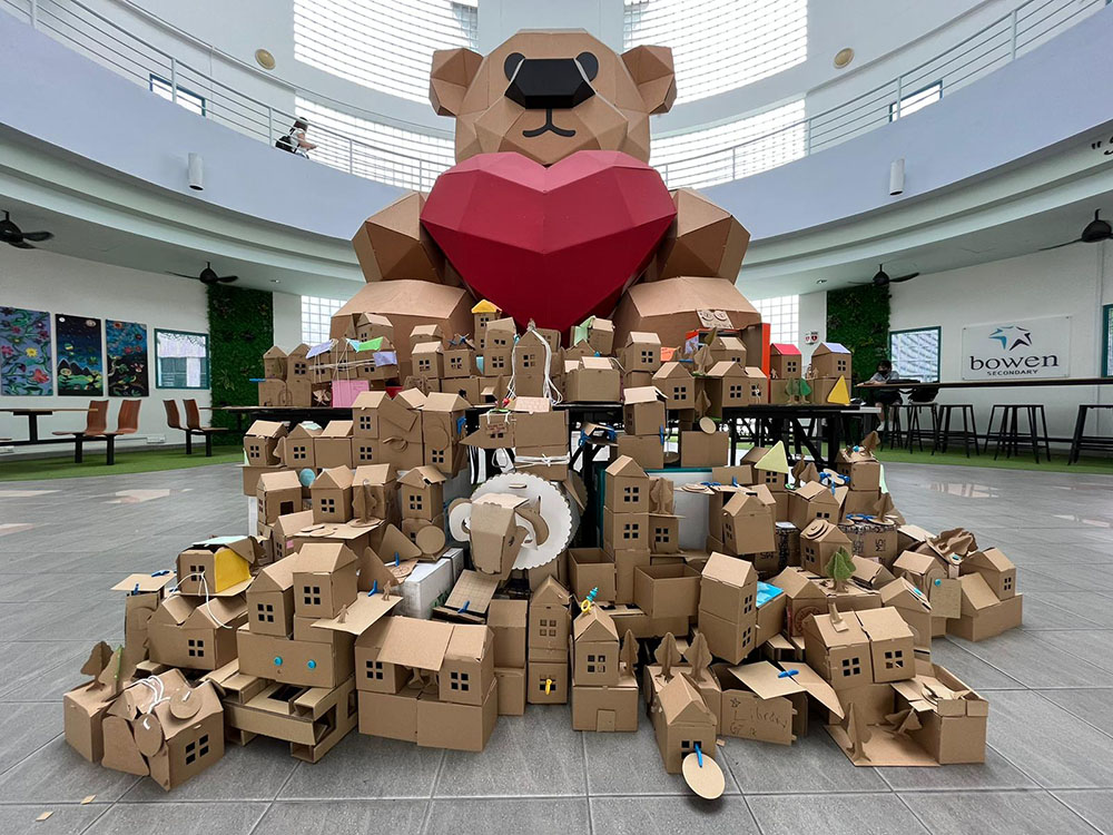 Photo of Cardboard city