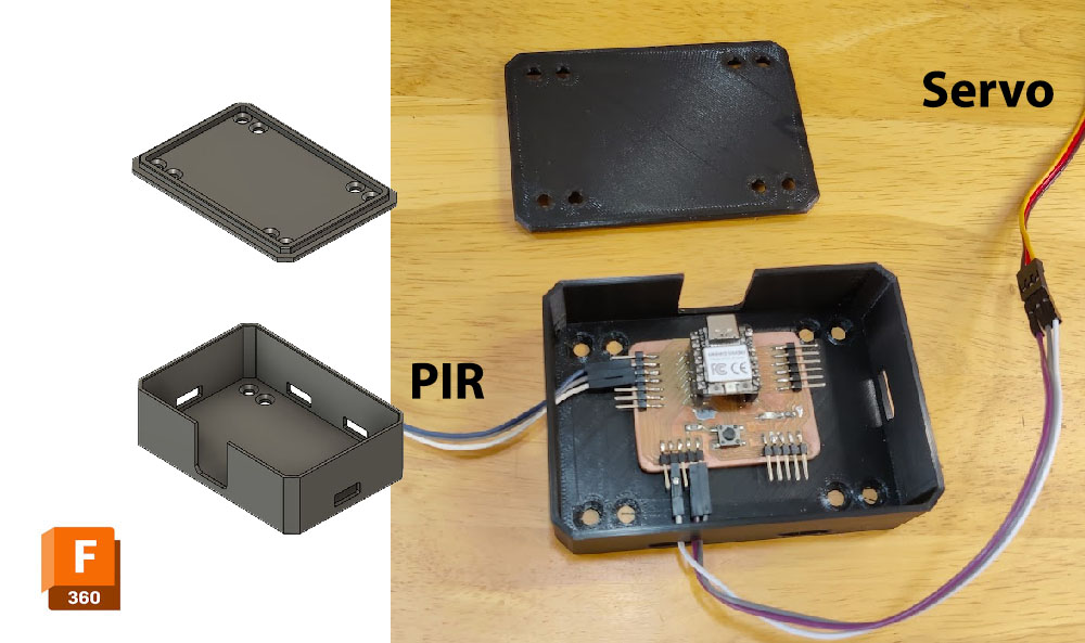 Whale PCB casing