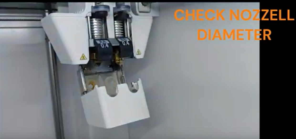 Checking Nozzle Diameter