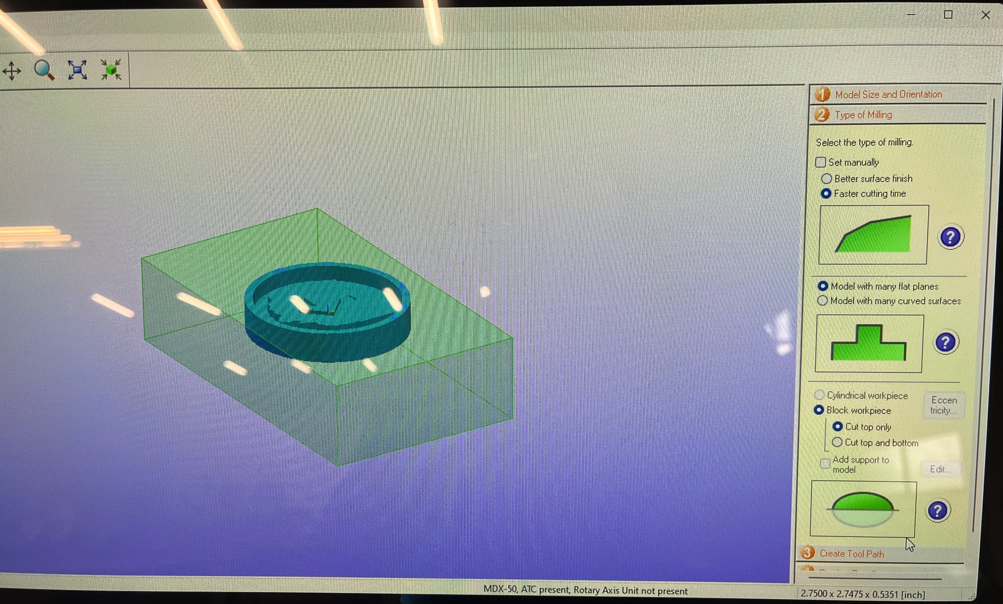 cutting parameters