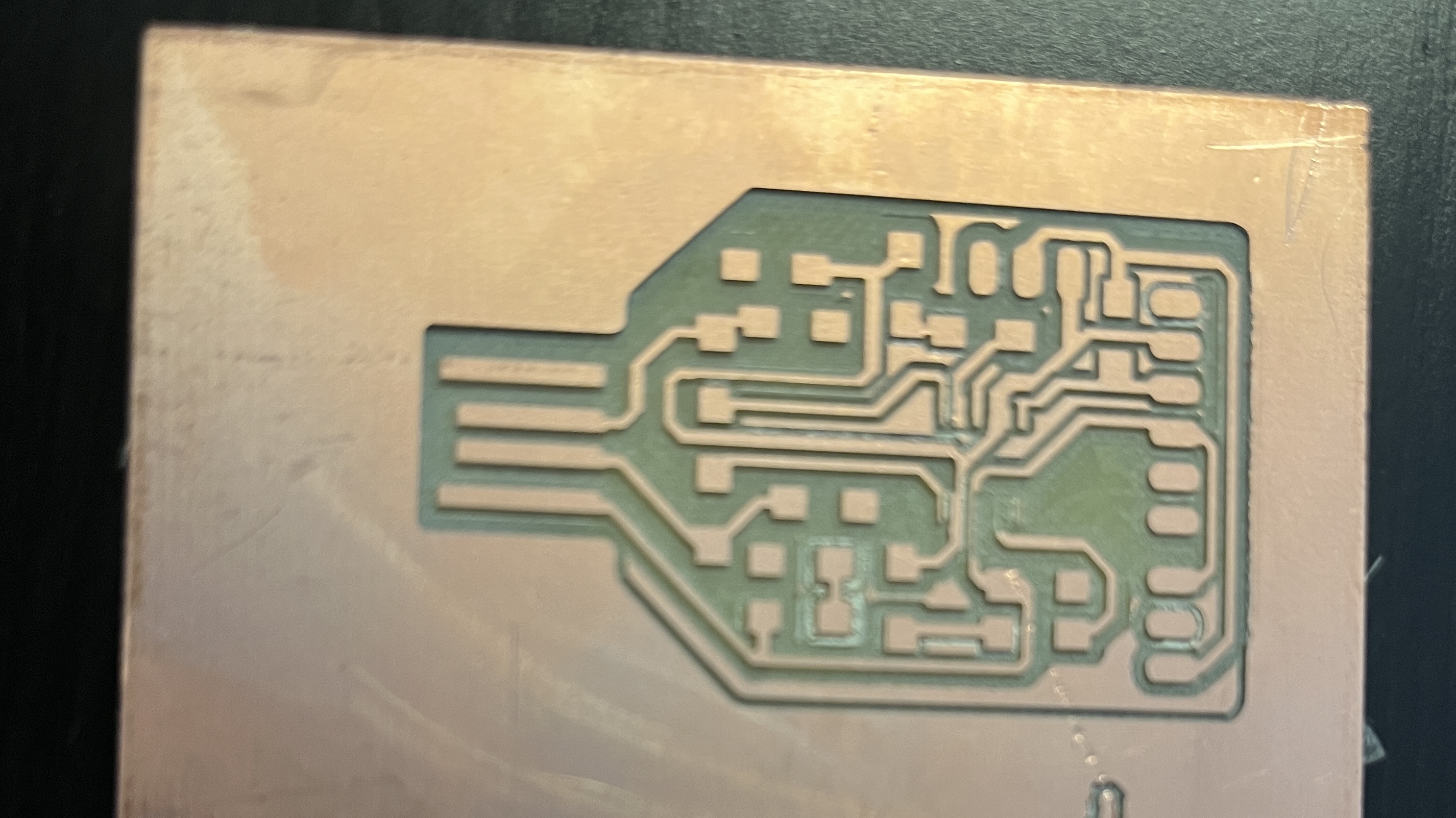 failed mill of pcb