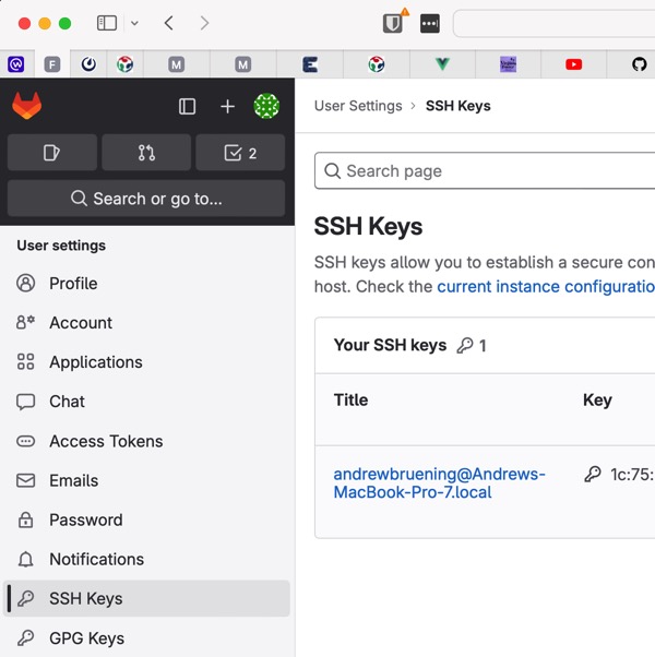 Git SSH Key