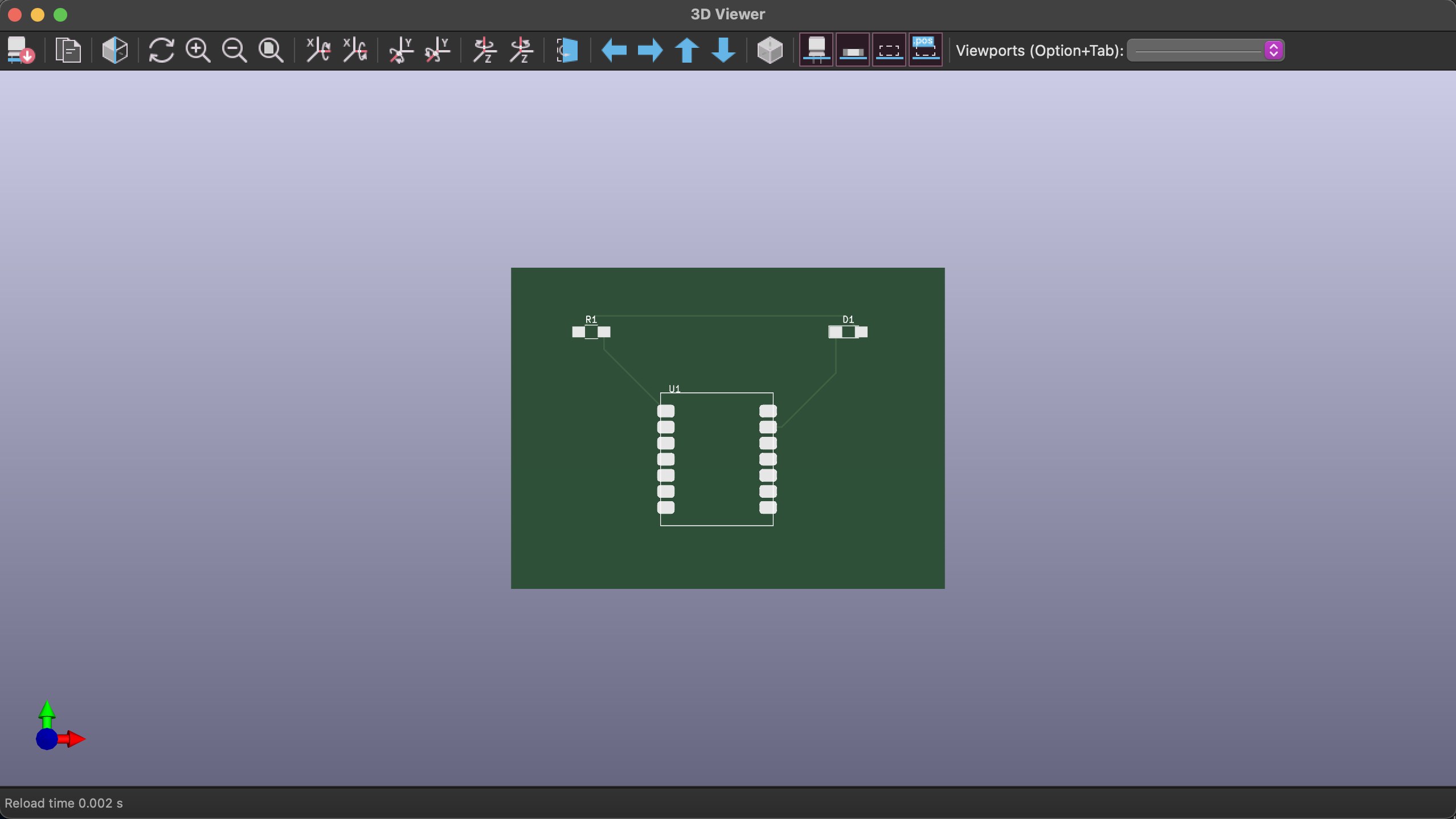 3D Viewer in Kicad