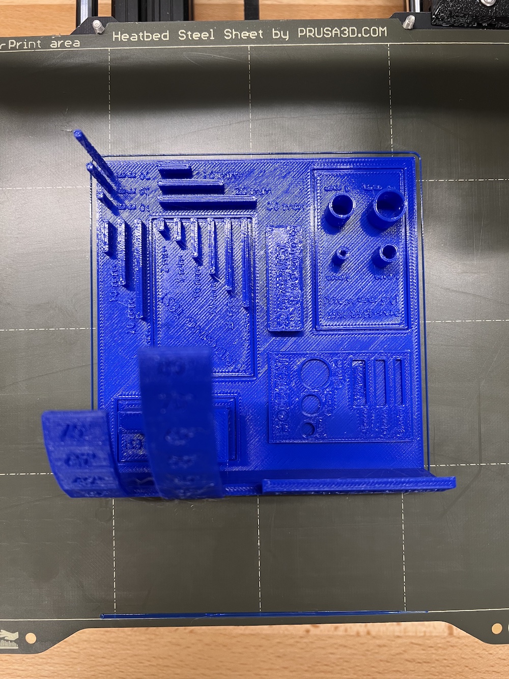 3D printer test print 1