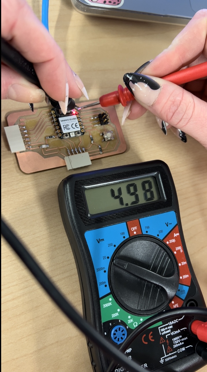 Testing 5v to Ground