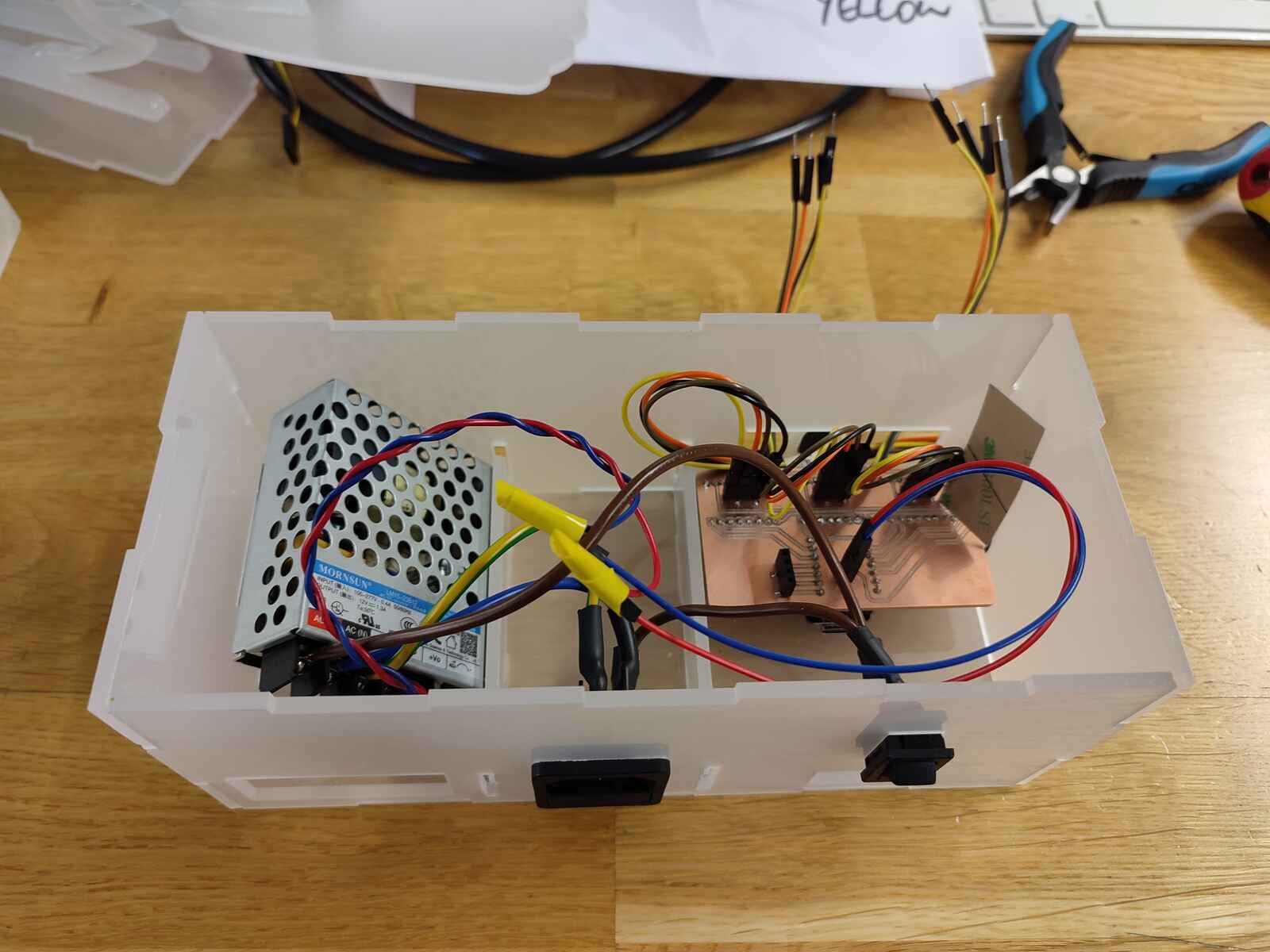 old electronics box
