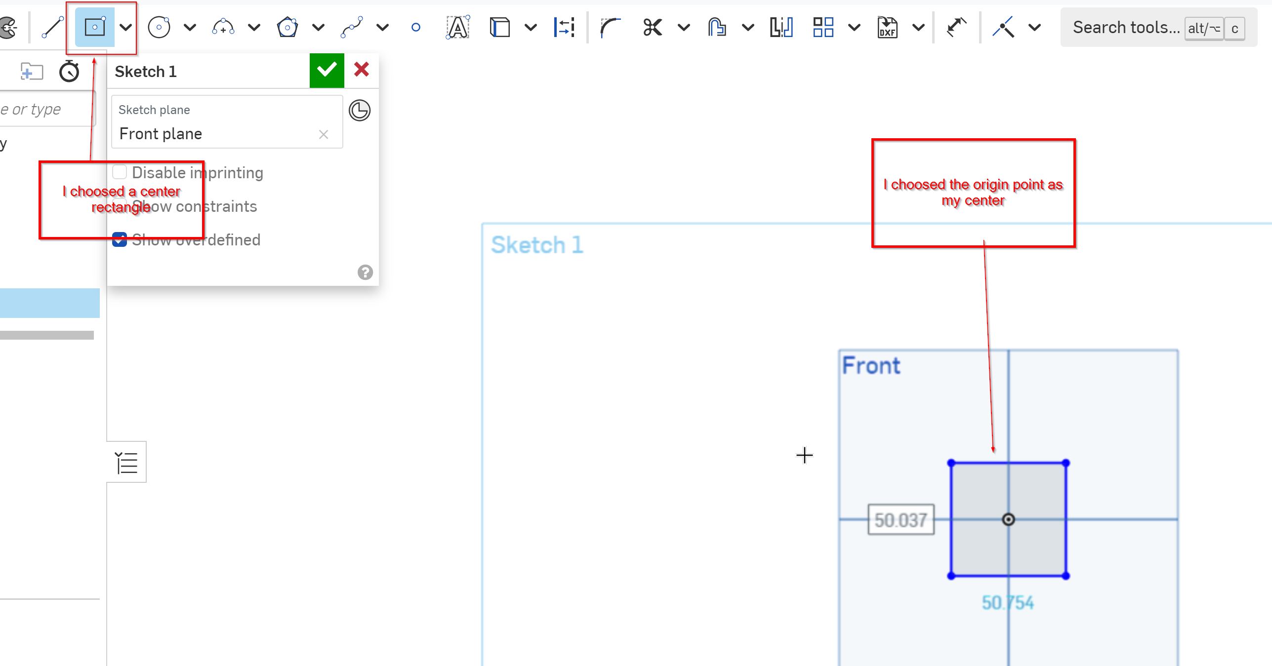 Sketch Rectangle 