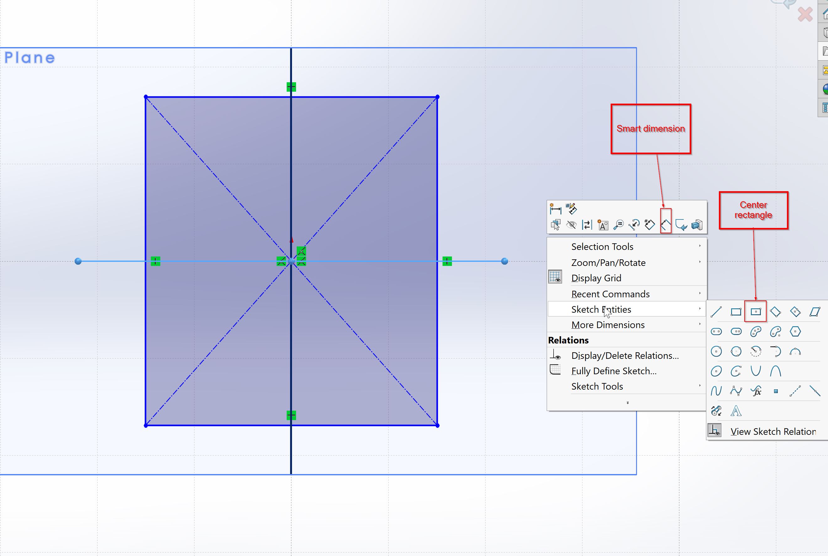 Creating the sketch