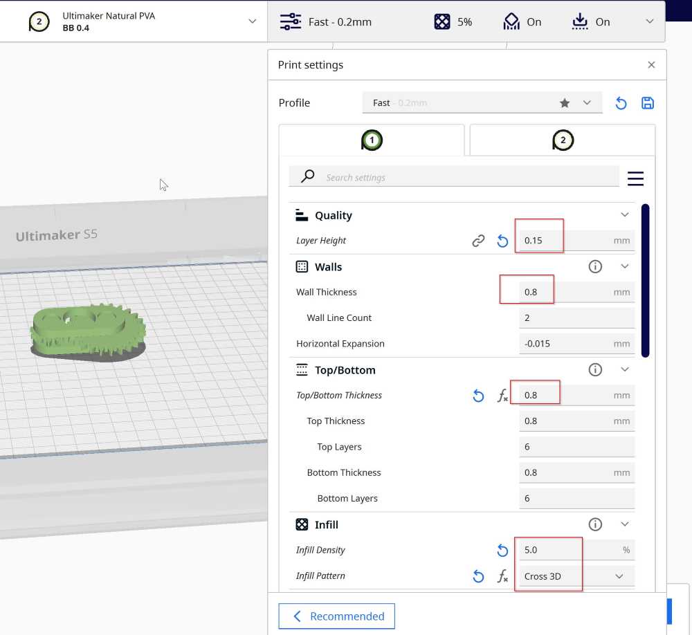 Print Settings 