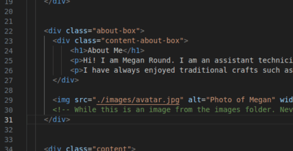 Box html