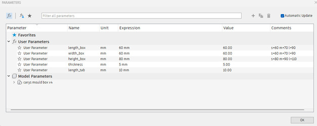 parameters