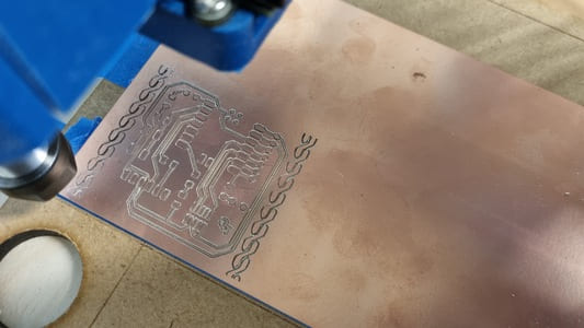 Milled PCB
