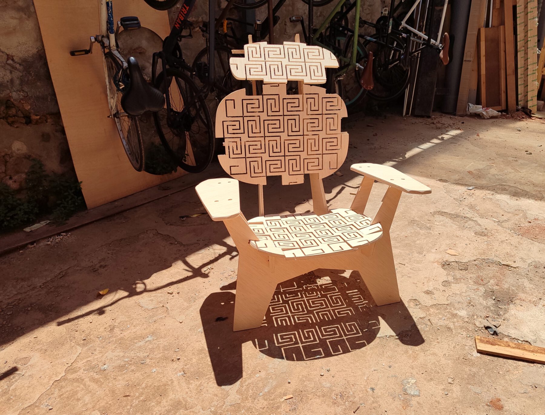 CNC Lawn Chair