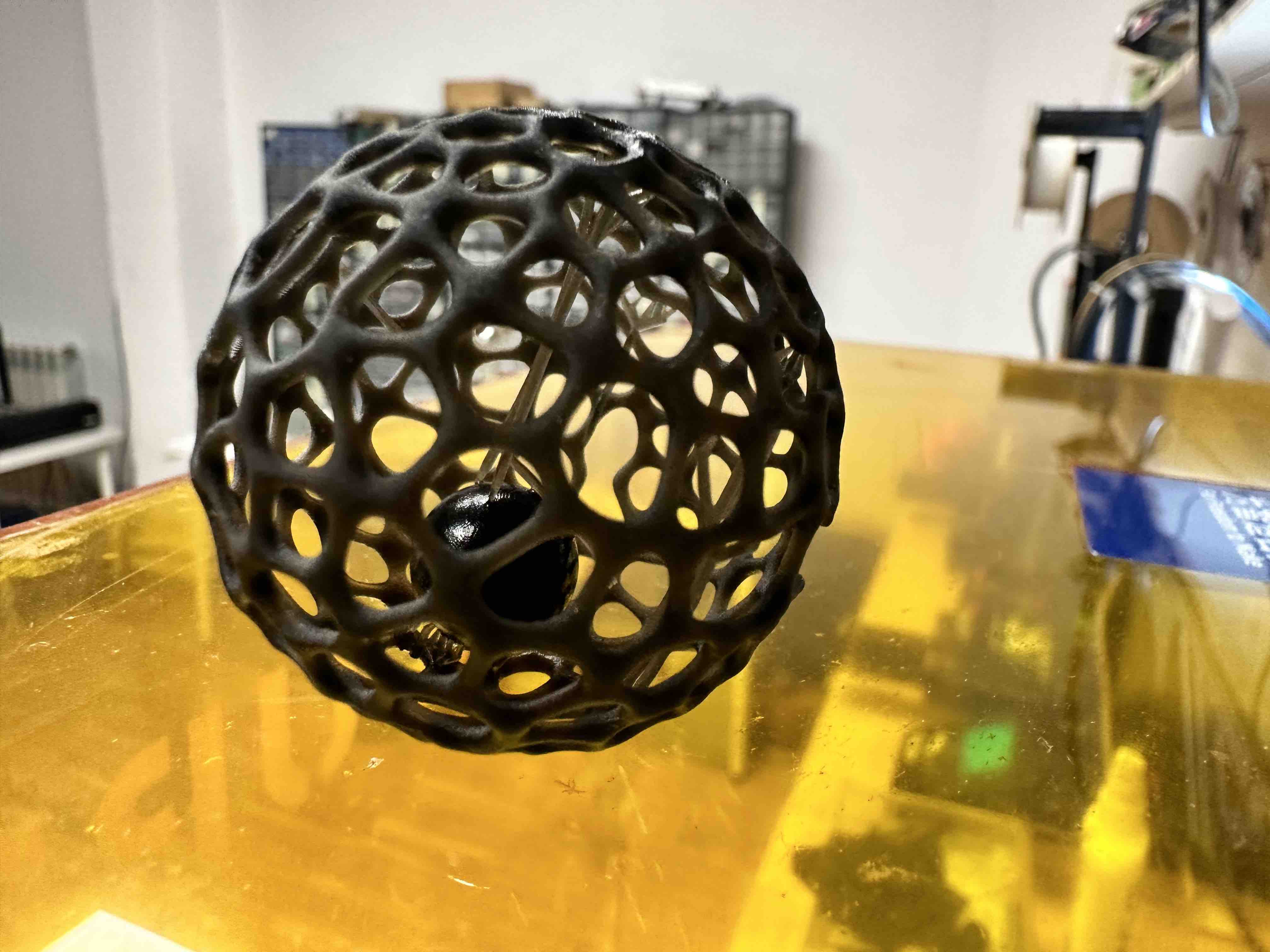 sphere close up